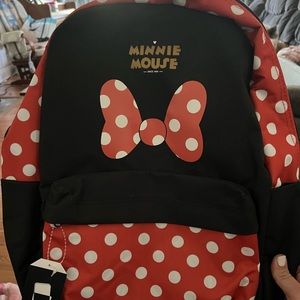 Brand new Minnie Mouse regular size backpack.